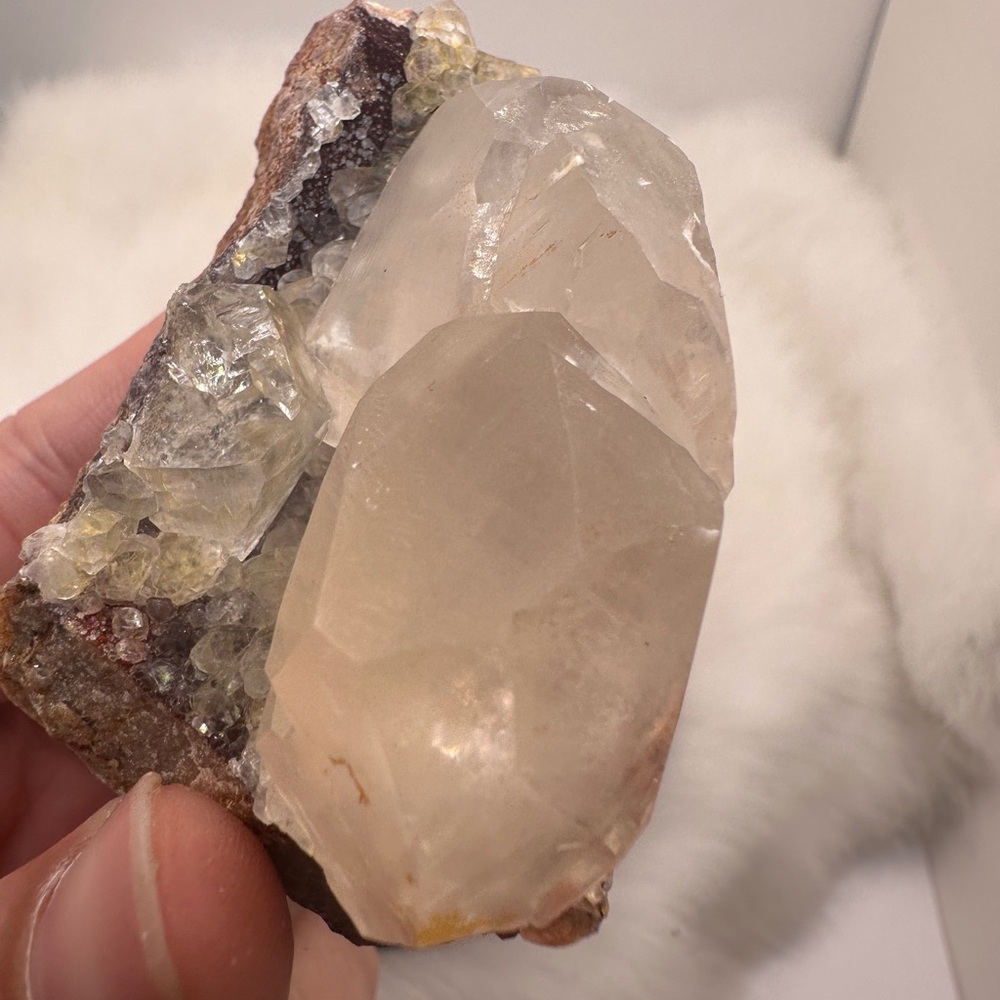 Peachy Round Calcite - Picture 6 of 17